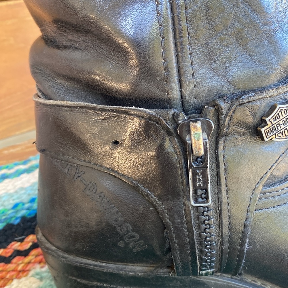 Harley Davidson ladies Moto Boots - Picture 5 of 14